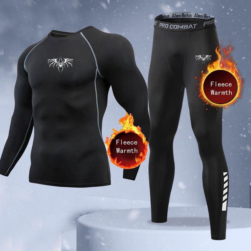 Thermal Long John - Nuovo Set di Biancheria Intima Invernale