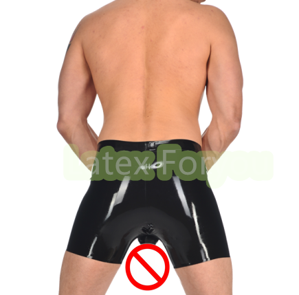 Pouch Boxer Pouch - Latex Men Underwear guaina del pene